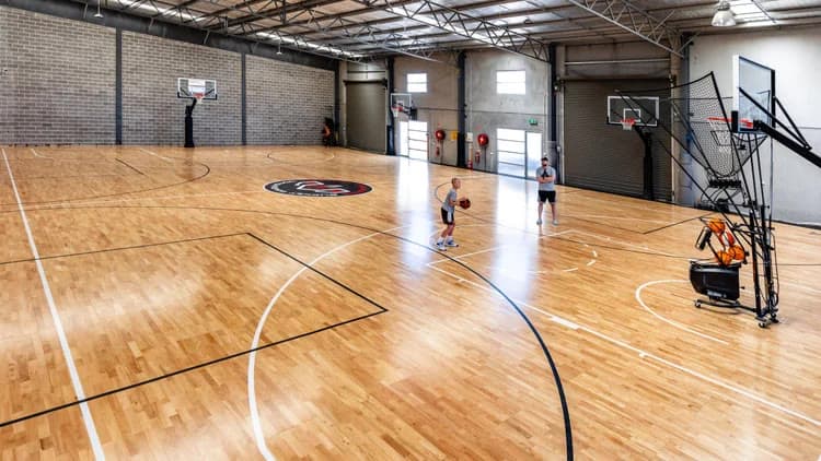 The Dr. Dish CT+ at Bucket Warehouse Basketball Academy