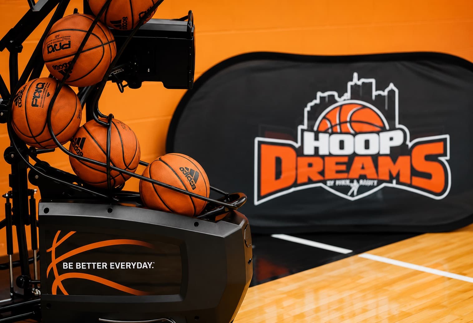 Hoop Dreams, Newcastle basketball facility with the Dr. Dish CT