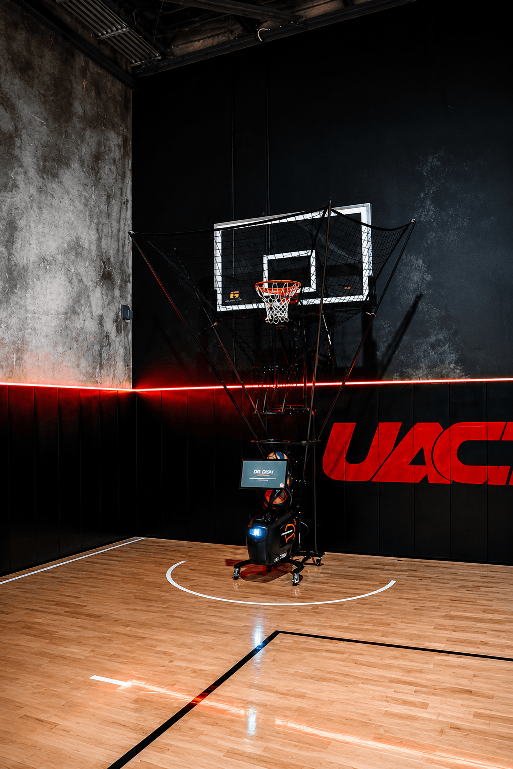 Universal Athlete Centre, Melbourne basketball facility with the Dr. Dish CT+ and Rebel+