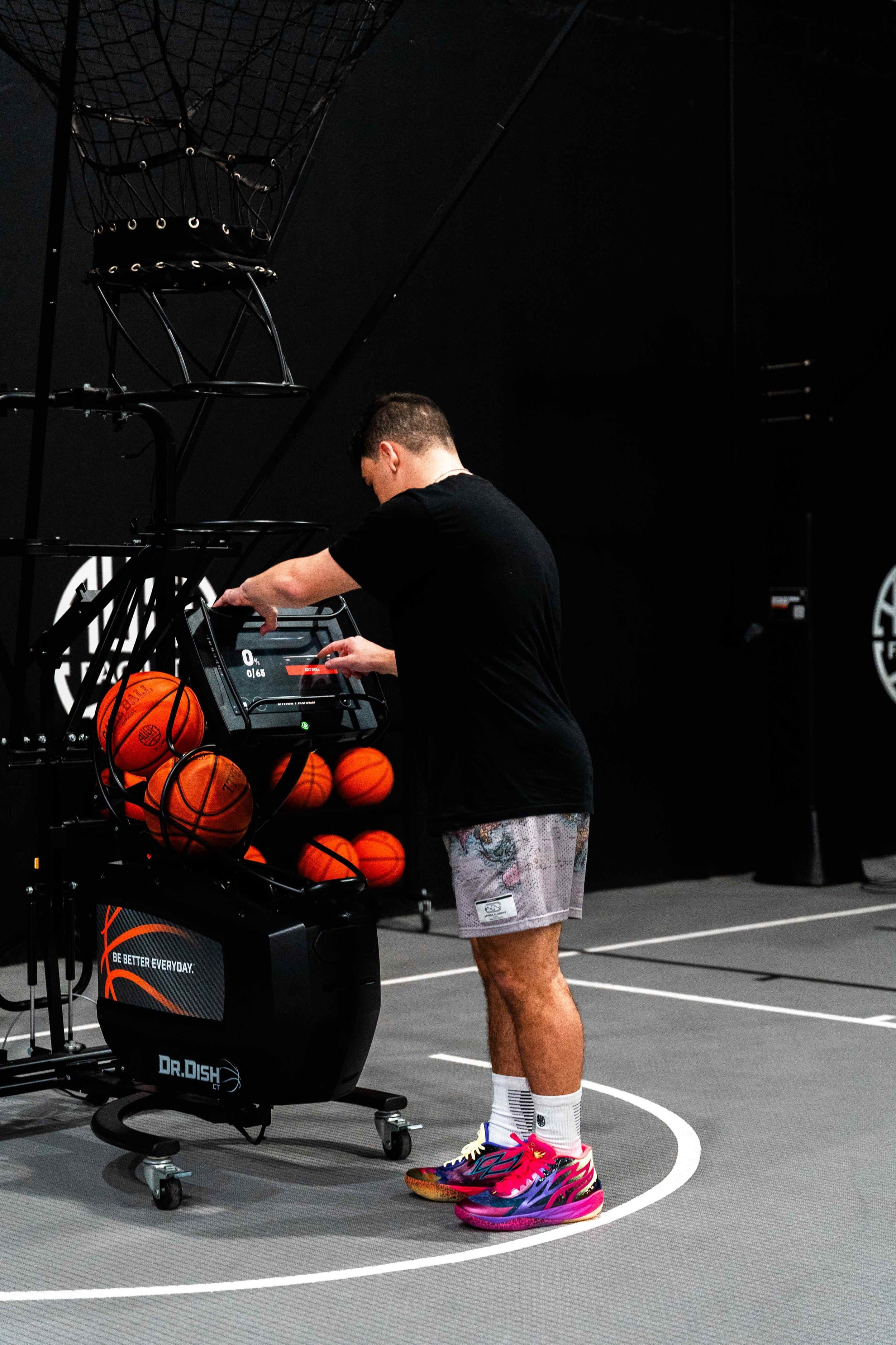 An AUSA Hoops Group training facility