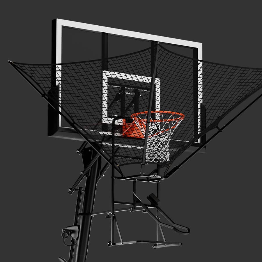 Mounts to almost any hoop